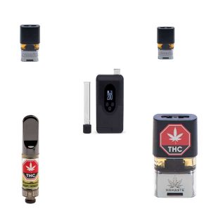 1 Vape Pen + 4 THC Oil Cartridge